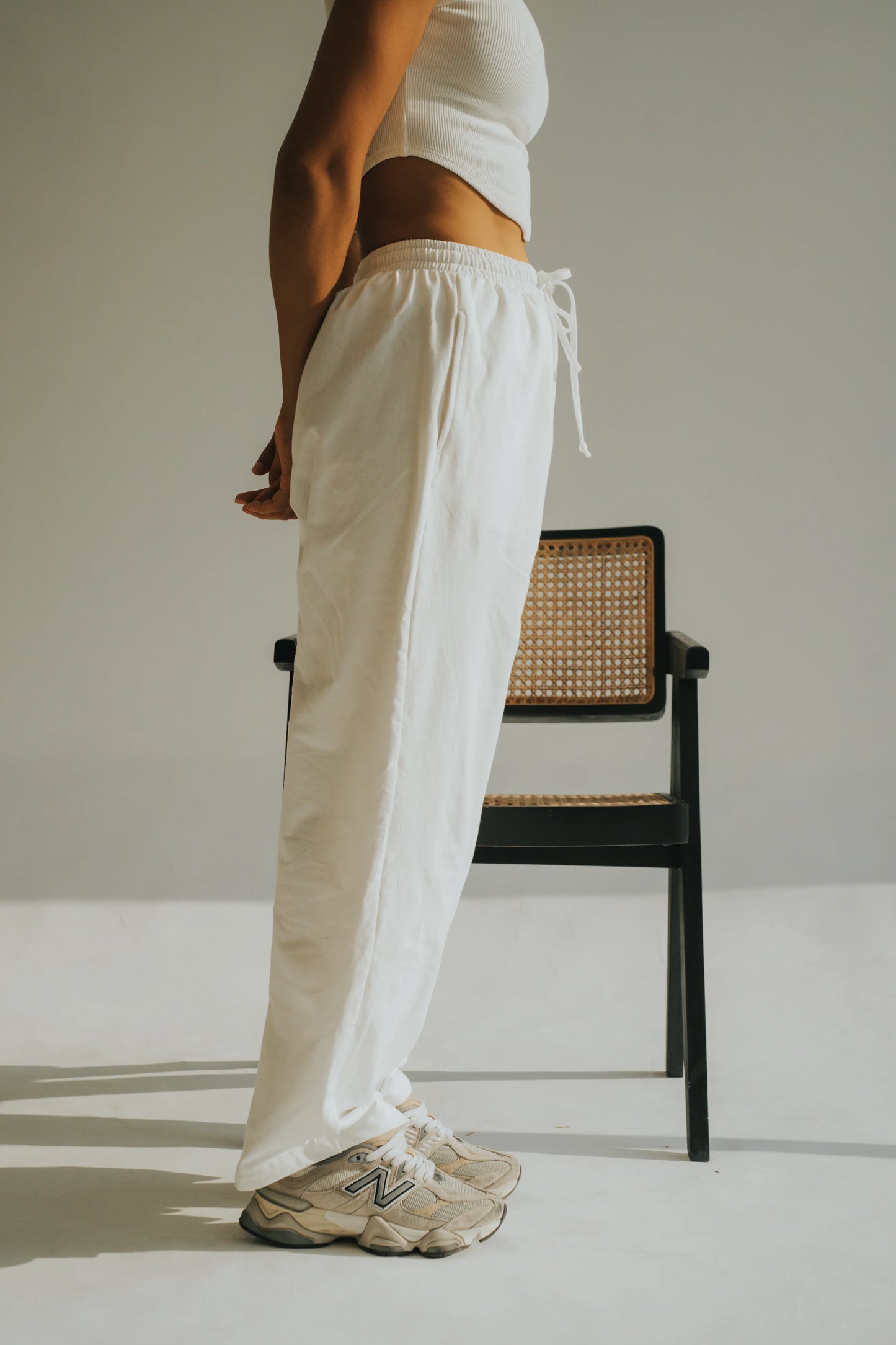 SHIBUI Concepts - Arlo Straight Legged Jogger Off White