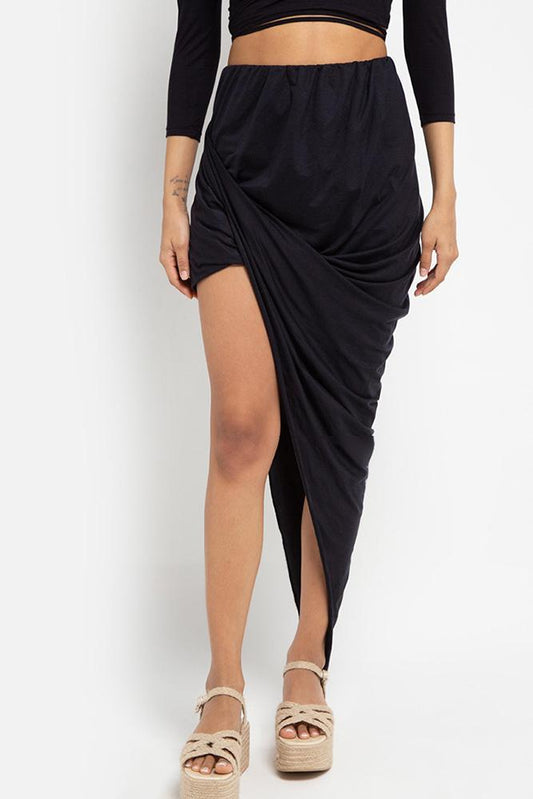 THIS IS A LOVE SONG - Sia Wrap Skirt Midnight