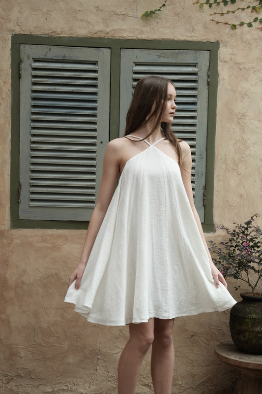 Bennih - Love Short Linen Dress