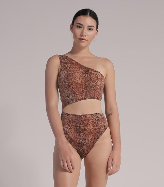 Nora Bodysuit (Metallic Leopard) - THIS IS A LOVE SONG 