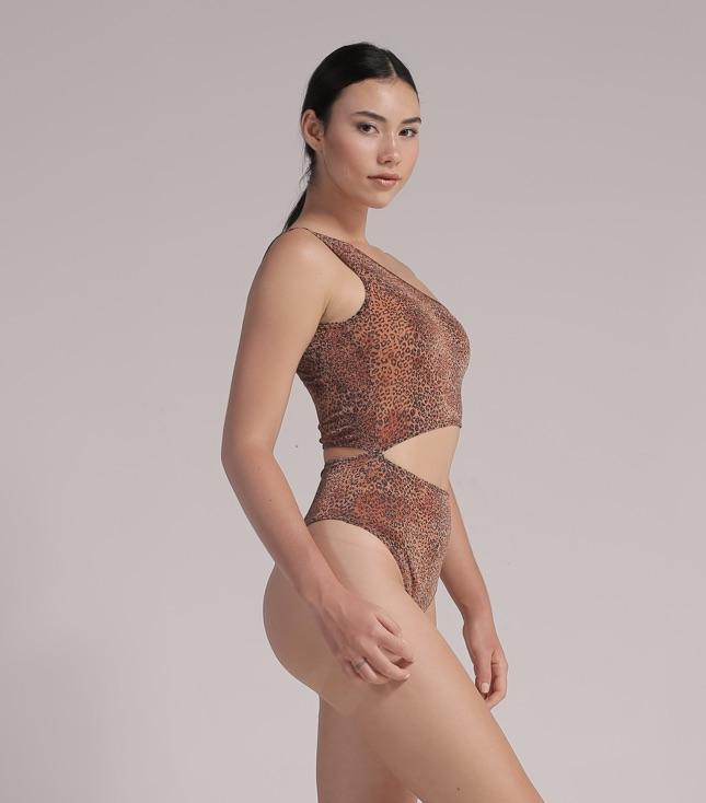 Nora Bodysuit (Metallic Leopard) - THIS IS A LOVE SONG 